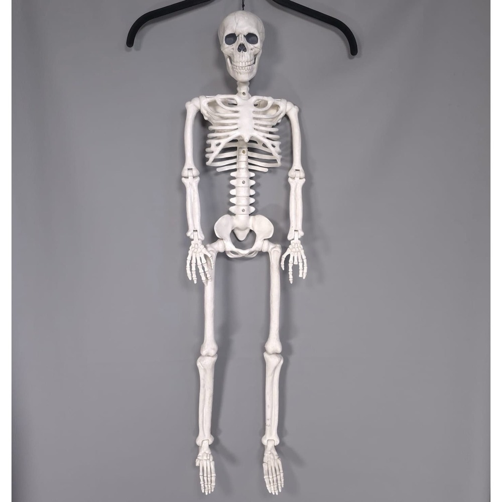 36" Halloween Skeleton Decor 3FT Full Body Stayable Movable Joints‎ Posable
